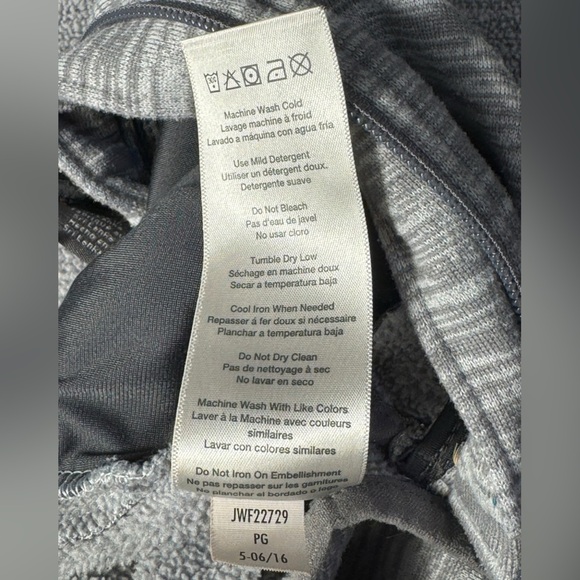 Merrell Jacket Womens Gorpcore Gray Sweatshirt Hoodie Fullzip fleece XL - Picture 10 of 13